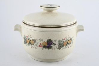 Royal Doulton Harvest Garland - Thick Line - L.S.1018 Casserole Dish + Lid Lugged 2pt