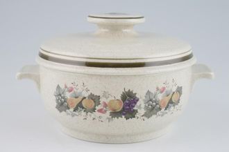 Royal Doulton Harvest Garland - Thick Line - L.S.1018 Casserole Dish + Lid Individual Lugged 1/2pt