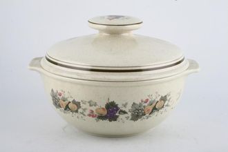 Sell Royal Doulton Harvest Garland - Thick Line - L.S.1018 Vegetable Tureen with Lid Round Sides, Eared 2pt