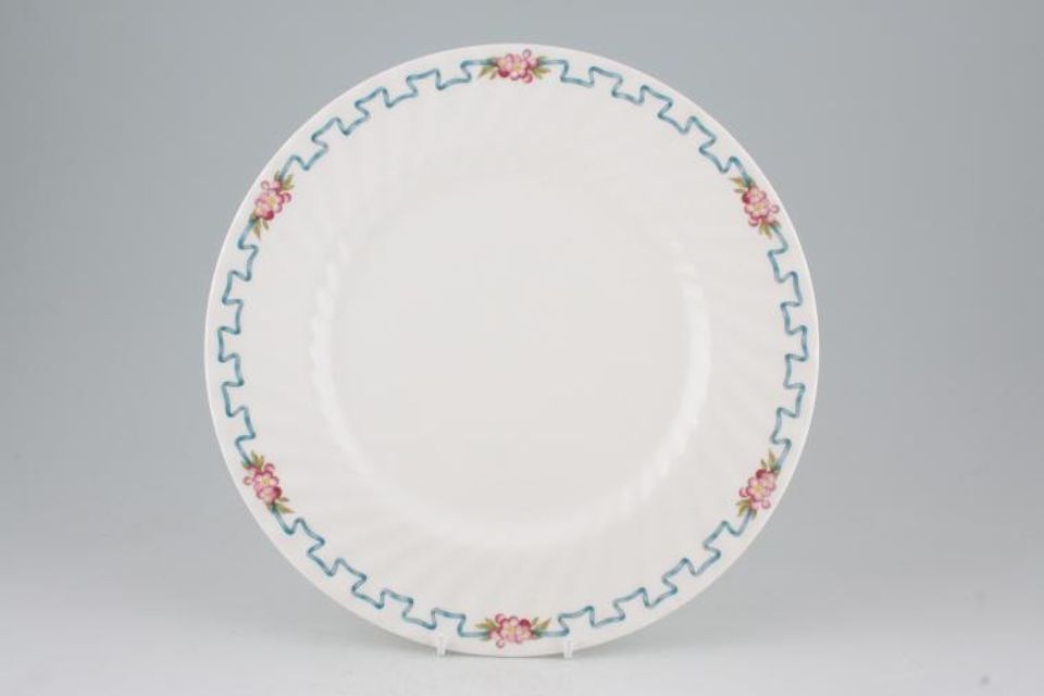 Minton Ribbons and Blossom Dinner Plate