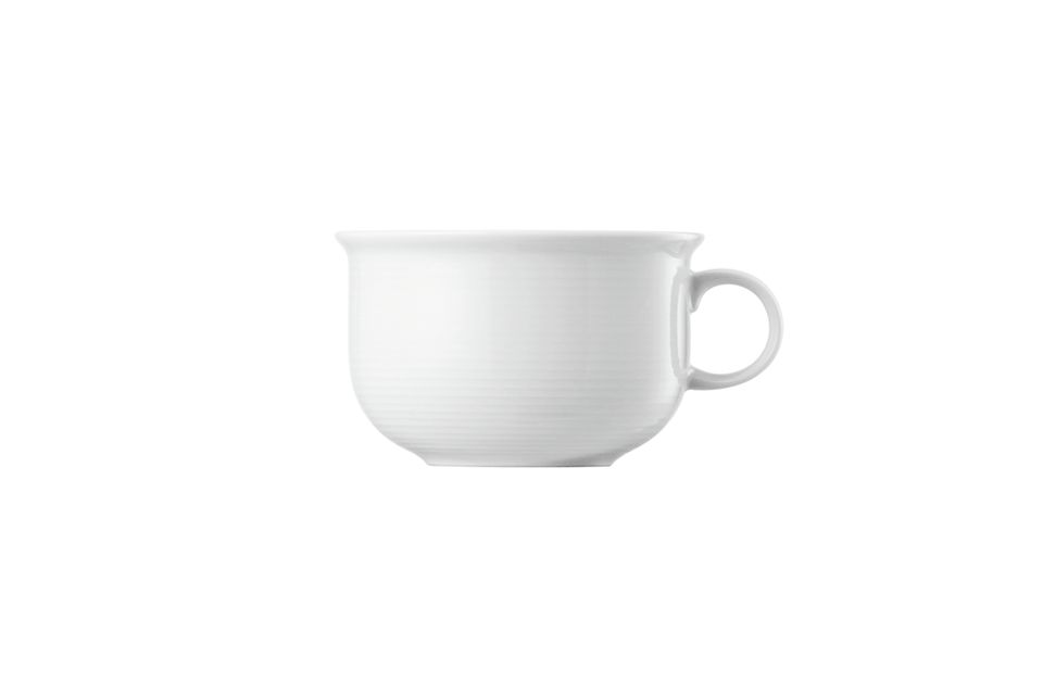 Thomas Trend - White Teacup Cup 4 low 9.2cm x 5.6cm