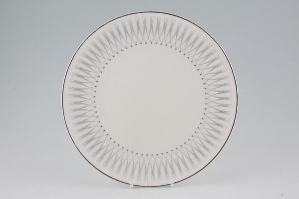 Royal Doulton Debut - H4941 Breakfast / Lunch Plate green b/s 9 1/4"