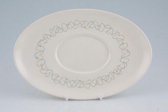 Royal Doulton Tracery - D6442 Sauce Boat Stand 8 3/4"