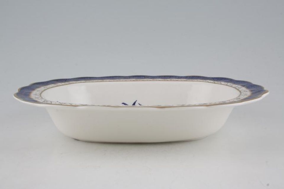 Royal Doulton Real Old Willow Vegetable Dish (Open) 10 1/4"
