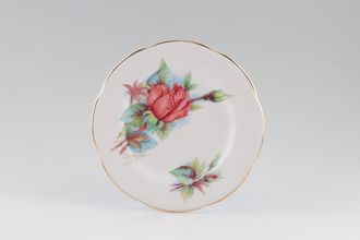 Roslyn Harry Wheatcroft Roses - Rendezvous Tea / Side Plate 'Rendezvous' signed on front 6 1/4"