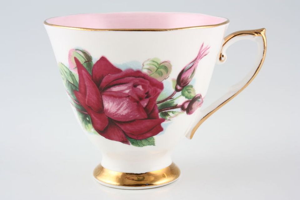 Roslyn Harry Wheatcroft Roses - Grand Gala Teacup Grand Gala 3 1/2" x 3 1/8"