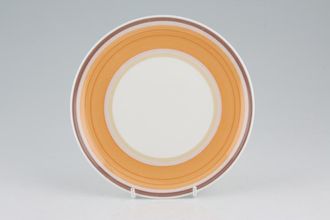 Sell Susie Cooper Gay Stripes Tea / Side Plate Cantaloupe 6 1/2"