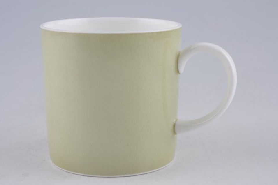 Susie Cooper Gay Stripes Coffee/Espresso Can Apple Green 2 1/2" x 2 5/8"