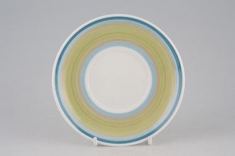 Sell Susie Cooper Gay Stripes Coffee Saucer Apple Green 5 1/2"