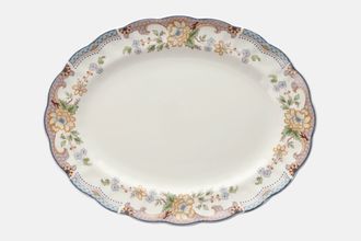 Sell Royal Doulton Temple Garden - T.C.1137 Oval Platter 13 1/2"