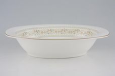 Royal Doulton Paisley - H5039 Vegetable Tureen Base Only oval - Base can be used as Open Veg Dish 11 1/2" thumb 1