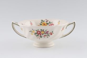 Royal Doulton Old Leeds Sprays New - D6203 Soup Cup 2 handles