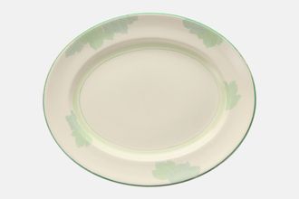 Sell Royal Doulton Athlone - Green - D5552 Oval Platter 13"