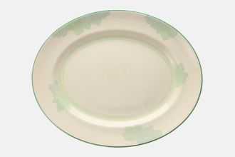 Sell Royal Doulton Athlone - Green - D5552 Oval Platter 15"