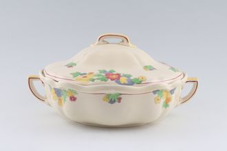 Royal Doulton Minden - D5334 Vegetable Tureen with Lid 2 handles 8 3/4"