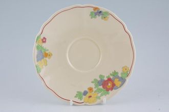 Sell Royal Doulton Minden - D5334 Breakfast Saucer No red line around well 6 1/2"