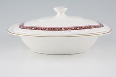 Royal Doulton Minuet - H5026 Vegetable Tureen with Lid Just Gold Line on Knob thumb 1