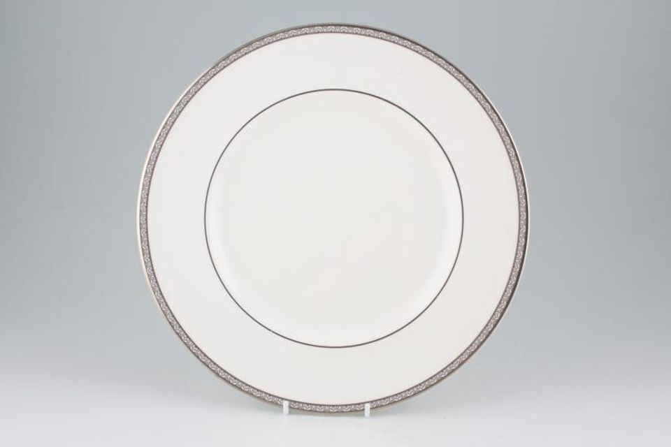 Royal Doulton Coleridge - H5278 Dinner Plate Inner platinum ring 10 5/8"