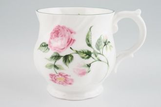Rosina China Mottisfont Roses Mug Small 3" x 3 1/8"