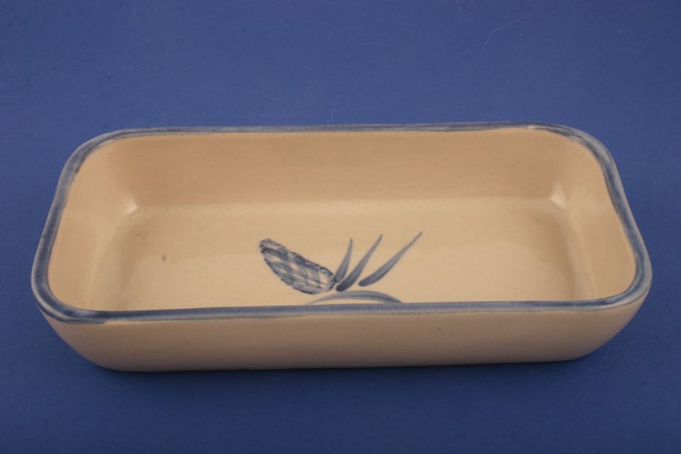 Denby Blue Cone Hor's d'oeuvres Dish 8 1/4" x 4 1/2"
