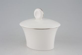 Royal Doulton Fusion - Platinum Sugar Bowl - Lidded (Tea) 4 3/4" x 3 3/4"