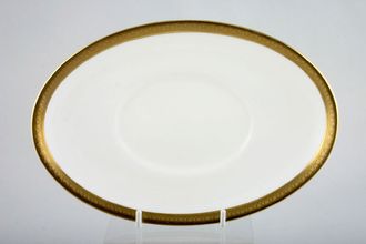 Sell Royal Doulton Royal Gold - H4980 Sauce Boat Stand oval 8 1/4"