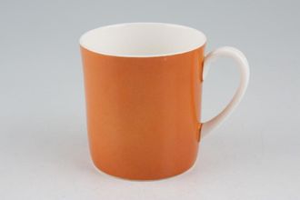 Sell Susie Cooper Gay Stripes Teacup Cantaloupe - Matt Finish 2 7/8" x 3"