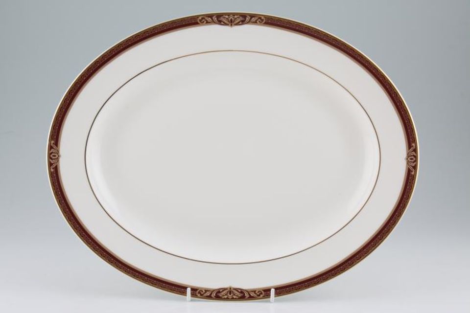 Royal Doulton Tennyson - H5249 Oval Platter 16 1/2"