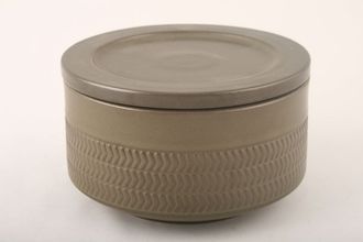 Sell Denby Chevron Butter Dish + Lid round - flat lid 4 3/4" x 2 7/8"