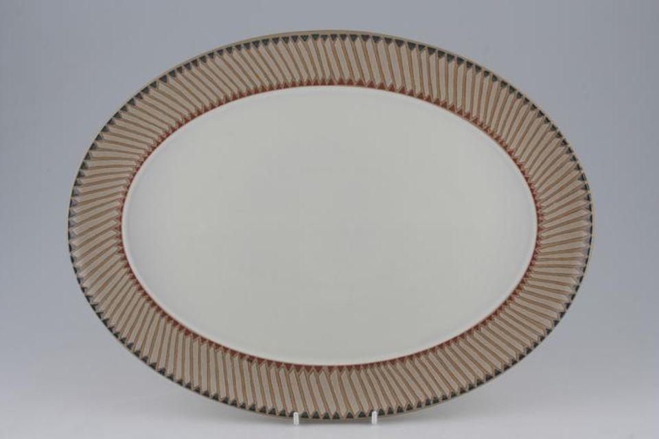 Denby Luxor Oval Platter 14 3/4"