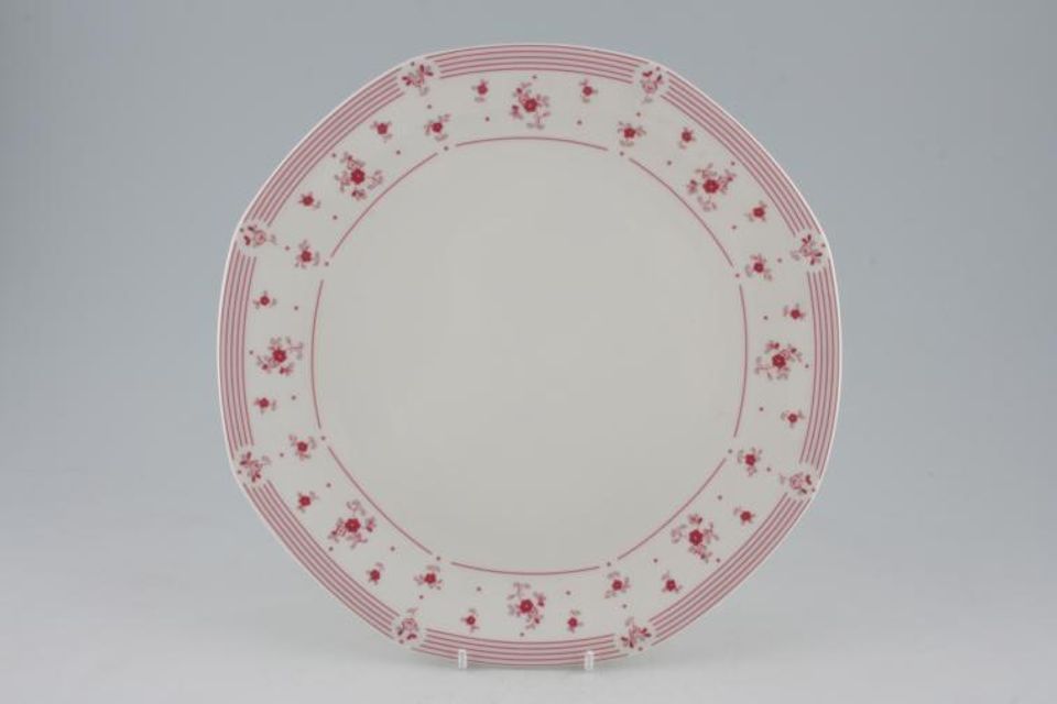 Royal Doulton Calico Red Dinner Plate 10 1/2"