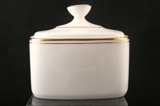 Royal Doulton Gold Concord - H5049 Sugar Bowl - Lidded (Tea) Rectangluar