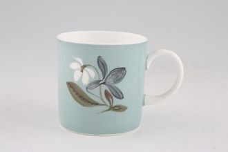 Sell Susie Cooper Flower Motif Coffee/Espresso Can Grey Blue - FM1, Signed B/S 2 1/2" x 2 1/2"