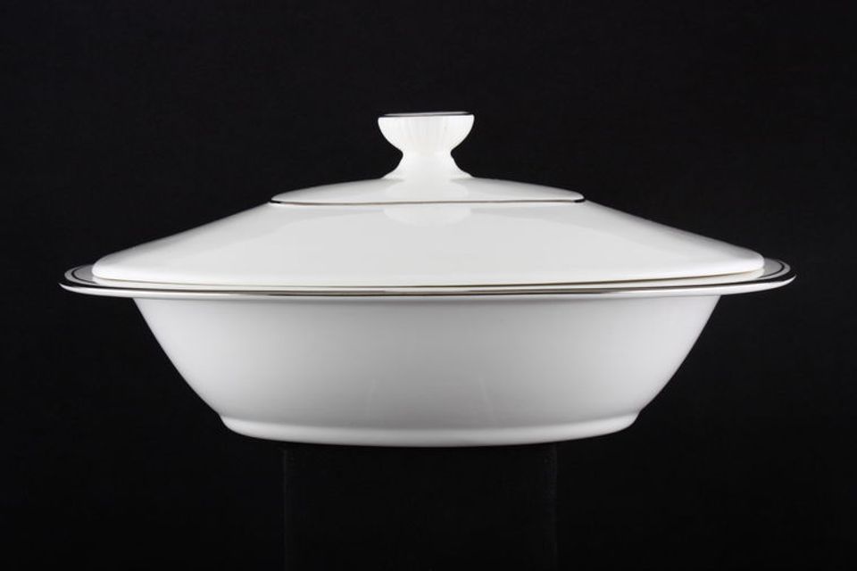 Royal Doulton Platinum Concord - H5048 Vegetable Tureen with Lid Oblong