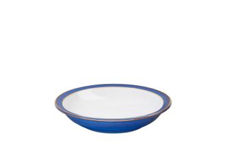 Sell Denby Imperial Blue Rimmed Bowl White 21cm