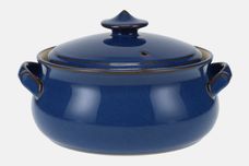 Denby Imperial Blue Vegetable Tureen with Lid Round | Handled 2 1/2pt thumb 1