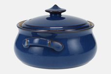 Denby Imperial Blue Vegetable Tureen with Lid Round | Handled 2 1/2pt thumb 2