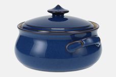 Denby Imperial Blue Vegetable Tureen with Lid Round | Handled 2 1/2pt thumb 3