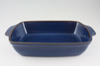 Denby Imperial Blue Serving Dish Oblong | Eared 14" x 8 5/8" x 2 7/8"