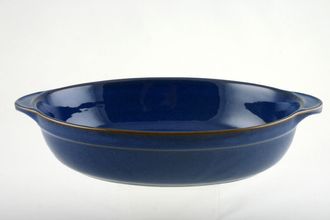 Sell Denby Imperial Blue Entrée Oval | Rounded Ears 8 7/8" x 5 1/4" x 2"