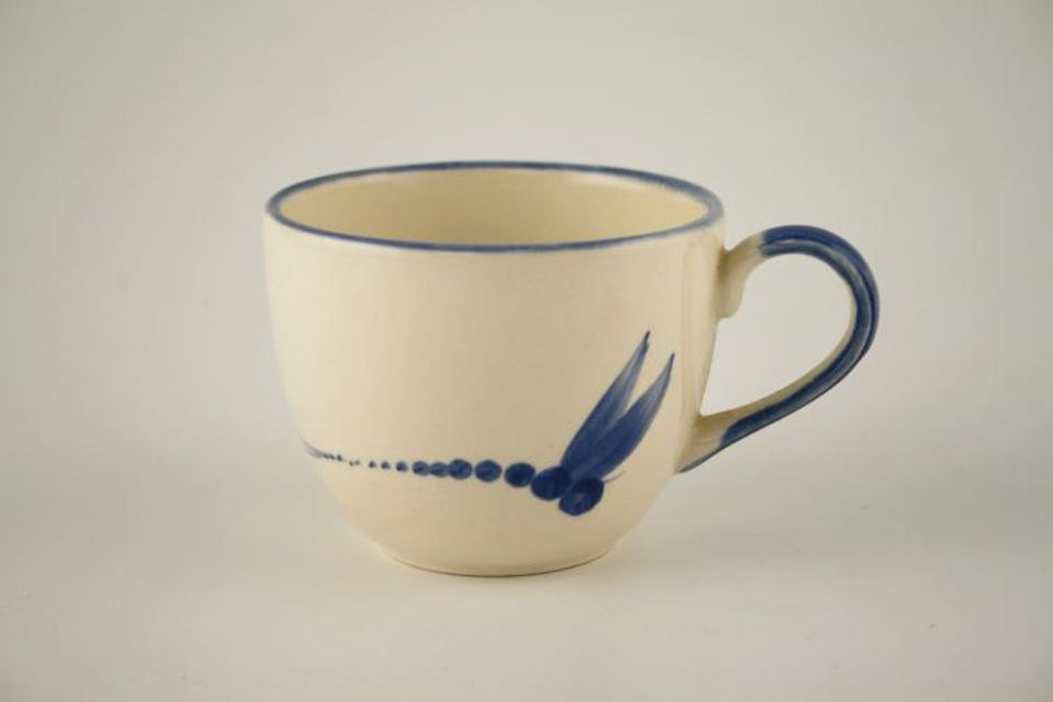 Poole Dragonfly - Blue Teacup 3 1/4" x 2 5/8"