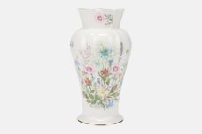 Aynsley Wild Tudor Vase 8 3/4" thumb 1