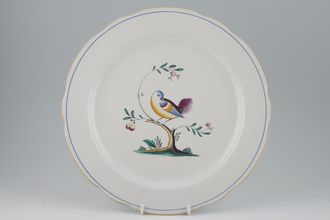 Spode Queen's Bird - Y4973 & S3589 (Shades Vary) Round Platter Backstamp S3589 12 1/2"