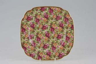 Royal Albert Old Country Roses - Chintz Collection Salad/Dessert Plate Square 8"