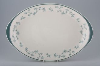Sell Royal Doulton Queenslace - D6447 Oval Platter 14 3/4"