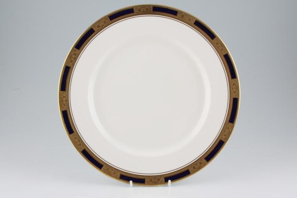 Aynsley Empress - Cobalt - Smooth Rim Dinner Plate 10 3/4"
