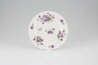 Aynsley Wild Violets Tea / Side Plate 6 1/4"