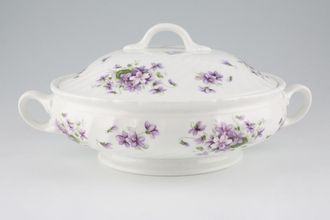 Sell Aynsley Wild Violets Vegetable Tureen with Lid 2 handles