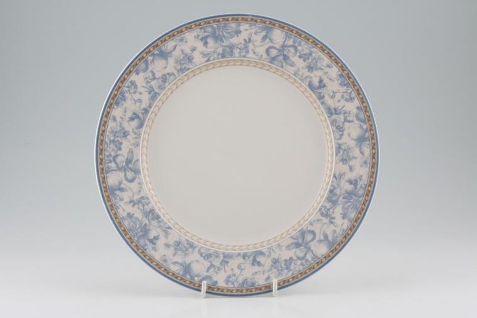 Royal Doulton Provence - Blue + Beige - T.C.1289 Dinner Plate 10 7/8"