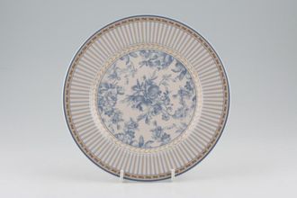 Royal Doulton Provence - Blue + Beige - T.C.1289 Breakfast / Lunch Plate Accent 9"